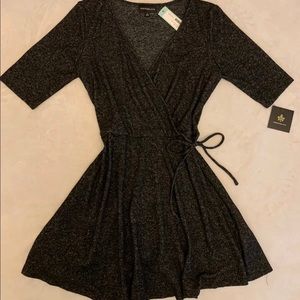 NWT Fortune and Ivy Wrap Sweater Dress